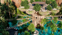 나무 아니었어?…해안가 절벽 봐도 봐도 신기한 리조트