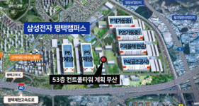 [단독] 삼성전자 평택캠퍼스 내 53층 컨트롤타워 결국 포기