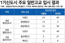 분당 맹추격하는 평촌의 학원파워