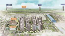 배방 원도심 생활권 공유단지, 배방 필하우스 리버시티 이달 공급 나선다