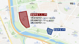 삼성·현대·GS 다 몰렸다 잠실주공에 가려진 송파 랜드마크 재건축 단지