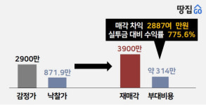 314만원 넣고 두 달 만에 3000만원 벌었다…기적의 경매 대박 비결