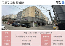 고척동 11평 빌라 투자로 5개월 만에 5000만원 번 비결?