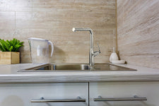 두진바스, 신제품 하모니 프리미엄 사틴니켈 주방 싱크대수전 출시