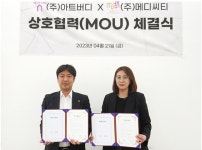 메디컬플랫폼기업 메디씨티, 갤러리 아트버디와 MOU 체결