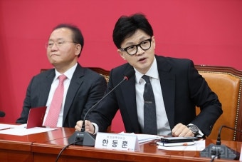 윤대통령, 한동훈 비대위원장과 조우..서천 화재현장 방문