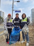 영종도 자율방범대, 중부경찰서, 영종지구대 합동 환경정화 활동 나서