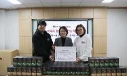 익수제약, 강동노인종합복지관에 건강식품 기부로 지역과 따뜻한 동행