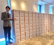 주)마인드플러스, 근로자의날 맞아 장애인들에게 선물증정