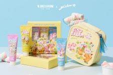 더블유드레스룸, 인기 일러스트 작가 이슬로와의 콜라보 핸드크림 출시