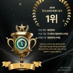 청춘엔지니어링, 2025 한국 베스트 혁신기업 브랜드 대상·소비자 브랜드 평가 1위 수상