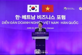 한-베트남 비즈니스 포럼... 최태원 