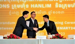 캄보디아에도 진출하는 이마트24 ..... 현지업체 사이손그룹 - 한림건축과 3자 업무협약