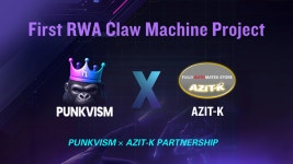 펑키콩즈의 펑크비즘, 아지트K와 인형뽑기 RWA 파트너십 체결