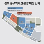 김포 풍무역세권 연말까지 3,500가구 큰 장 선다.... 수도권 분양시장 최대어 주목