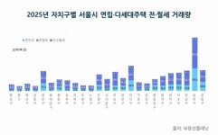 작년 서울 연립·다세대 매매거래량 전년비 27.3%↑... 전세 위축 속 순수월세 증가세 뚜렷
