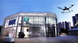 도심 주유소의 변신...로봇이 당일배송하는 스마트 물류센터로