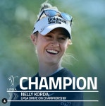 리디아, LPGA투어 2주 연속 우승 실패...넬리에게 연장전서 석패...김세영 공동 13위