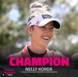 넬리 코다, LPGA투어 4개 대회 연속 우승 쾌거...T-모바일 매치, 김세영-안나린 4강