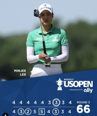 교포 이민지-안드레아 리, US여자오픈 우승경쟁...'루키' 임진희, 공동 6위