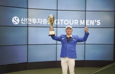 김홍택, 스크린 킹 등극...신한투자증권 G투어 7차 우승...통산 14승