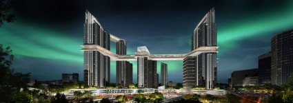 HDC현산, 용산정비창 더 라인 330 제안…전 조합원 한강조망