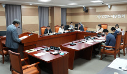 아산시의회 건설도시위원회, 주요업무 추진상황 보고 청취…현안 점검