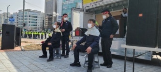 전국건설산업노동조합 건설현장분과/건설기계분과 강원지부, 원주시 규탄 결의대회 개최