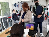 쌍용건설, 안성 공도 쌍용 더 플래티넘 프리미어 견본주택 방역 강화