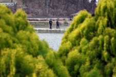 관곡지의 봄 풍경 