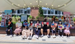 시흥시 목감고등학교 금연 캠페인 봉사단 합동 금연 캠페인 펼쳐