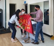 용인시 남사읍 행복세탁소 독거노인·장애인 빨래해결사