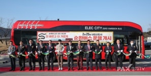 충남도, 내포신도시 순환 전기저상버스 개통...25일 본격 시동