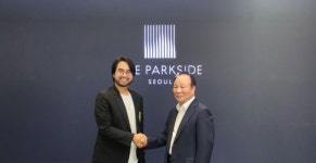 엄석오 일레븐건설 회장,  뉴월드개발 부회장 만나 유엔사부지 복합개발 논의