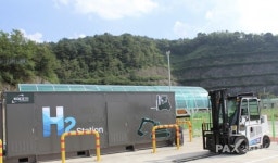 군산시, 국내 최초 건설·산업기계 연구용 수소충전소 준공식 개최