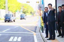 이상일 용인시장, 성산초 현장체험학습 위한 버스 정차구간 설치 신속 해결