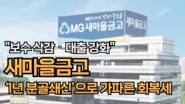 [이슈] 새마을금고, 1년 분골쇄신으로 가파른 회복세...보수 삭감‧대출 강화