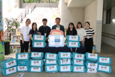 화성시동탄아르딤복지관, 중복 맞이 장애인 가정에 여름 특식 전달