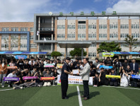 전남 보성고 학생회 첫 활동, 보성군장학재단 릴레이 기부 챌린지 참여