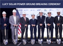 중부발전, 美 텍사스주 350MW 루시 태양광 발전소 착공
