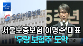 서울보증보험(주) 수원지점 | [리포트] 이명순 대표, 서울보증을 어엿한 '우량 보험주'로 키웠다...공모가 대비 94%↑