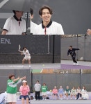 '위닝샷' 출연 박은석, "테니스, 1주일에 20시간 쳐"...황보 "연기 그만두신 거냐?"