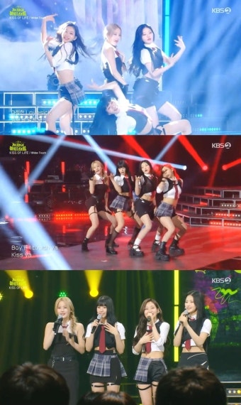 키스오브라이프, '더 시즌즈' 출격! 완벽 라이브 무대에 '이목집중'