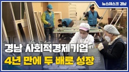 사회적기업 기획[1] 경남 사회적경제기업 4년 만에 두 배로 성장