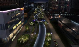 청라국제도시 커낼웨이 경관 조명 주민설명회