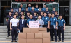 서구식품협의회, 서부경찰서 방범순찰대에 간식 지원