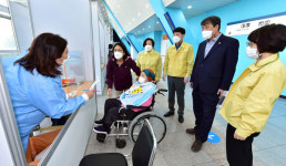 부평구, 80세 이상 8,800명 백신 우선 접종