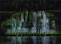 밤에 더 아름다운 산책로... 수봉공원 수봉별마루 점등