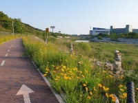 자전거도로로 운서역에서 인천공항까지