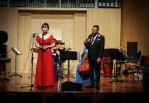 엘림아트홀에서 장애인을 위해 열린 오케스트라